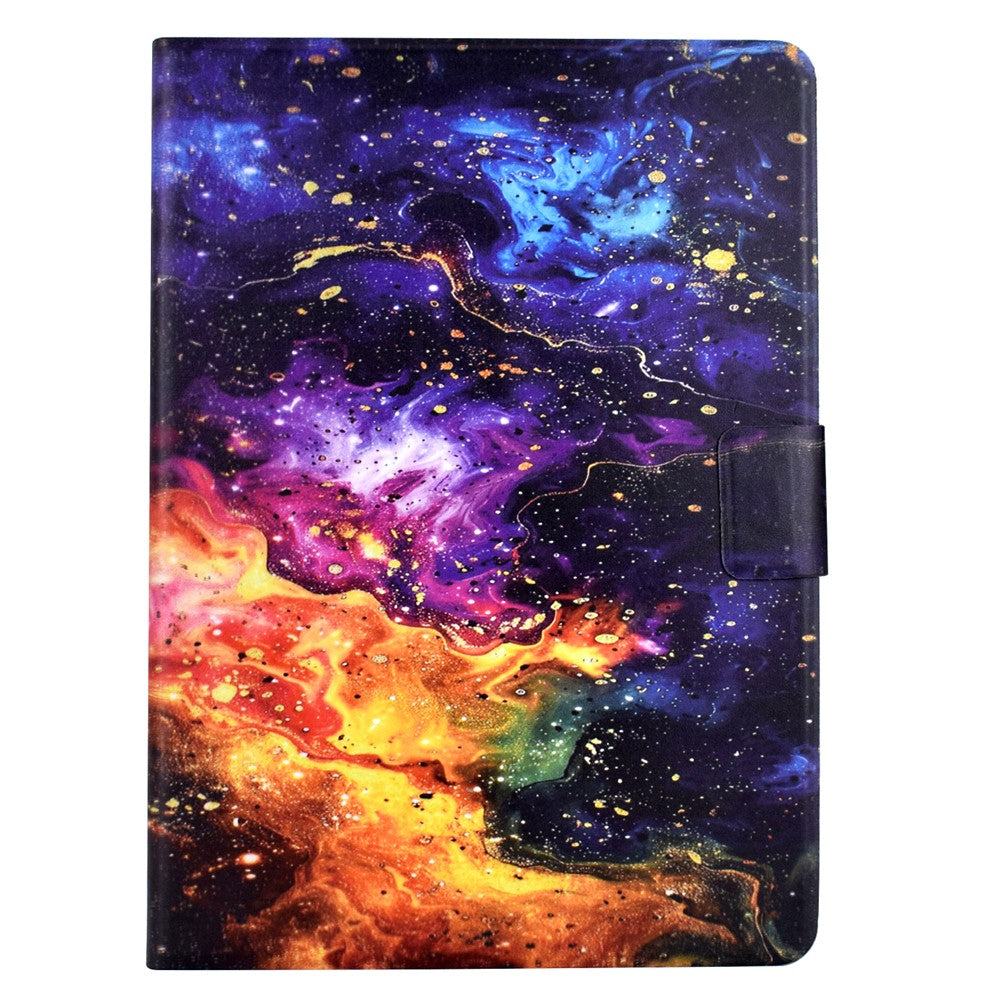 For Amazon Fire 7 (2022) Stand Case Pattern Printing Tablet Leather Cover with Auto Wake / Sleep