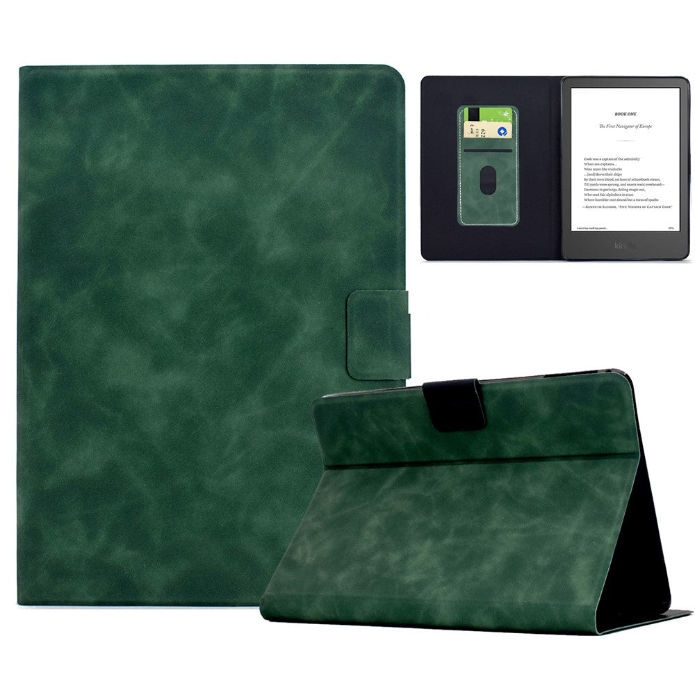 For Amazon Kindle 6" (2024) / (2022) Case PU Leather Tablet Cover with Card Slots