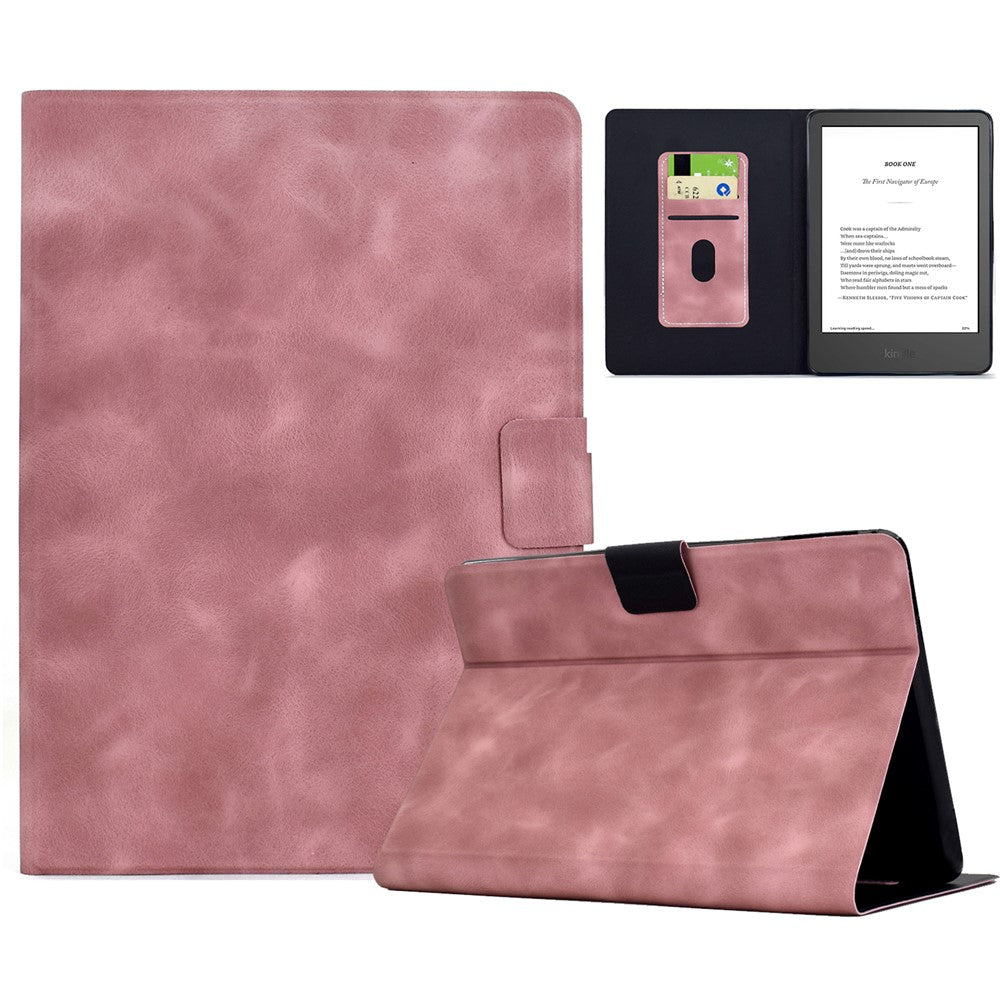For Amazon Kindle 6" (2024) / (2022) Case PU Leather Tablet Cover with Card Slots