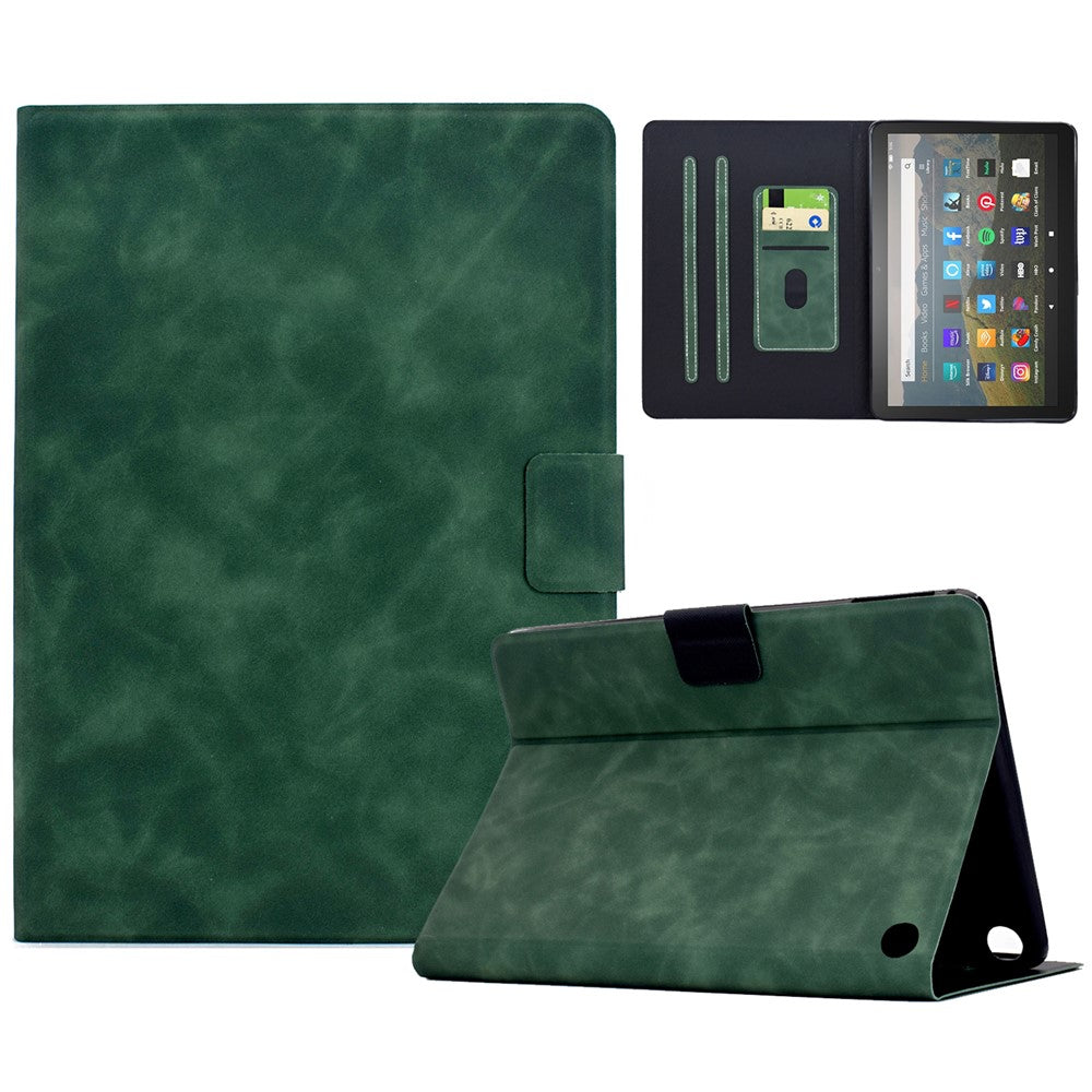 For Amazon Fire HD 8 (2022) / (2020) Case PU Leather Tablet Cover with Card Slots