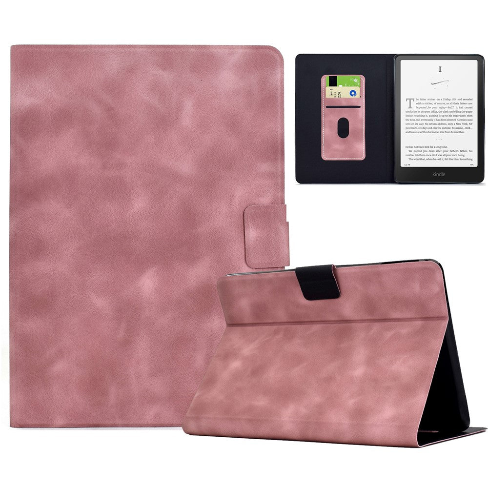 For Amazon Kindle Paperwhite 6 (2024) Case PU Leather Tablet Cover with Card Slots