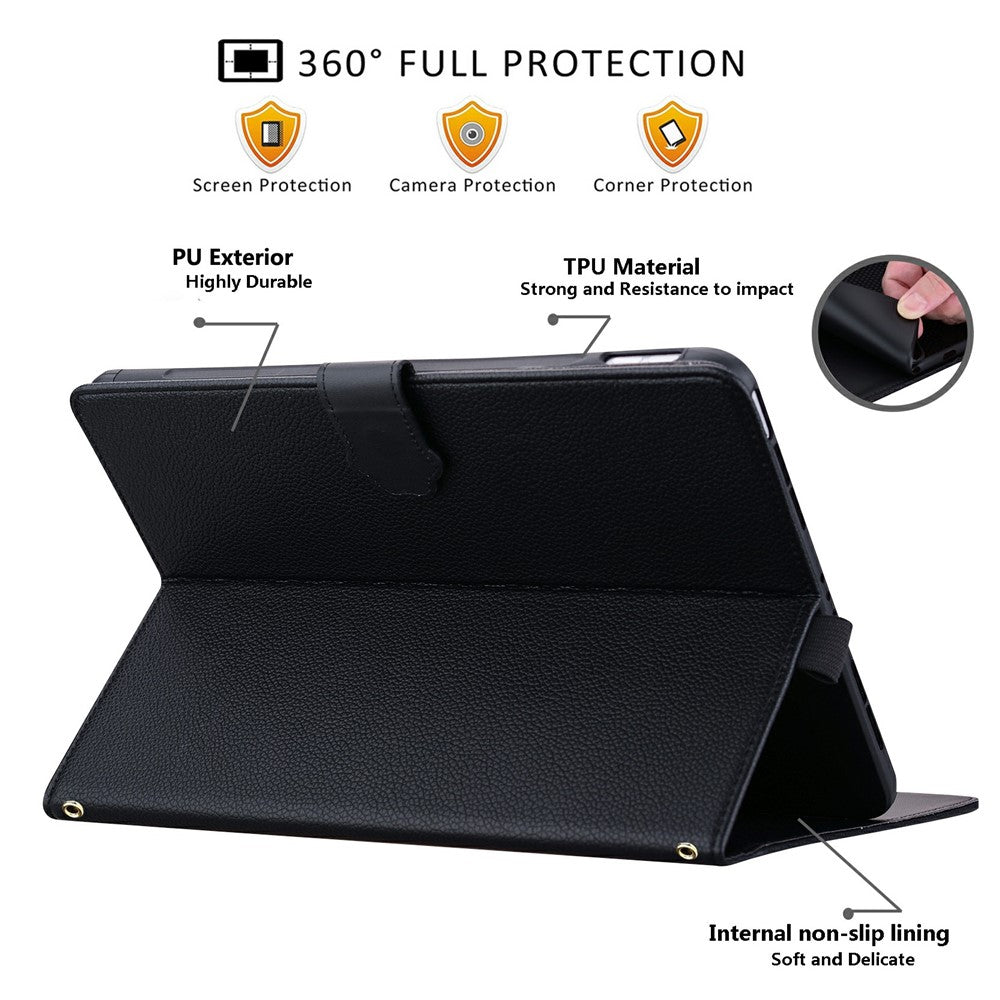 Wallet Case for Amazon Kindle Paperwhite (2024) Leather Stand Table Cover with Stylus Holder, 3D Effect Cat Pattern
