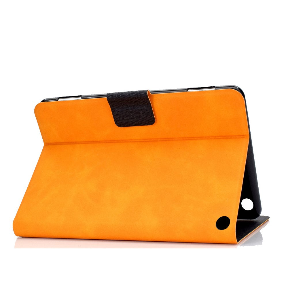 For Amazon Fire 7 (2022) PU Leather Card Holder Tablet Cover Full Protection Case with Stand