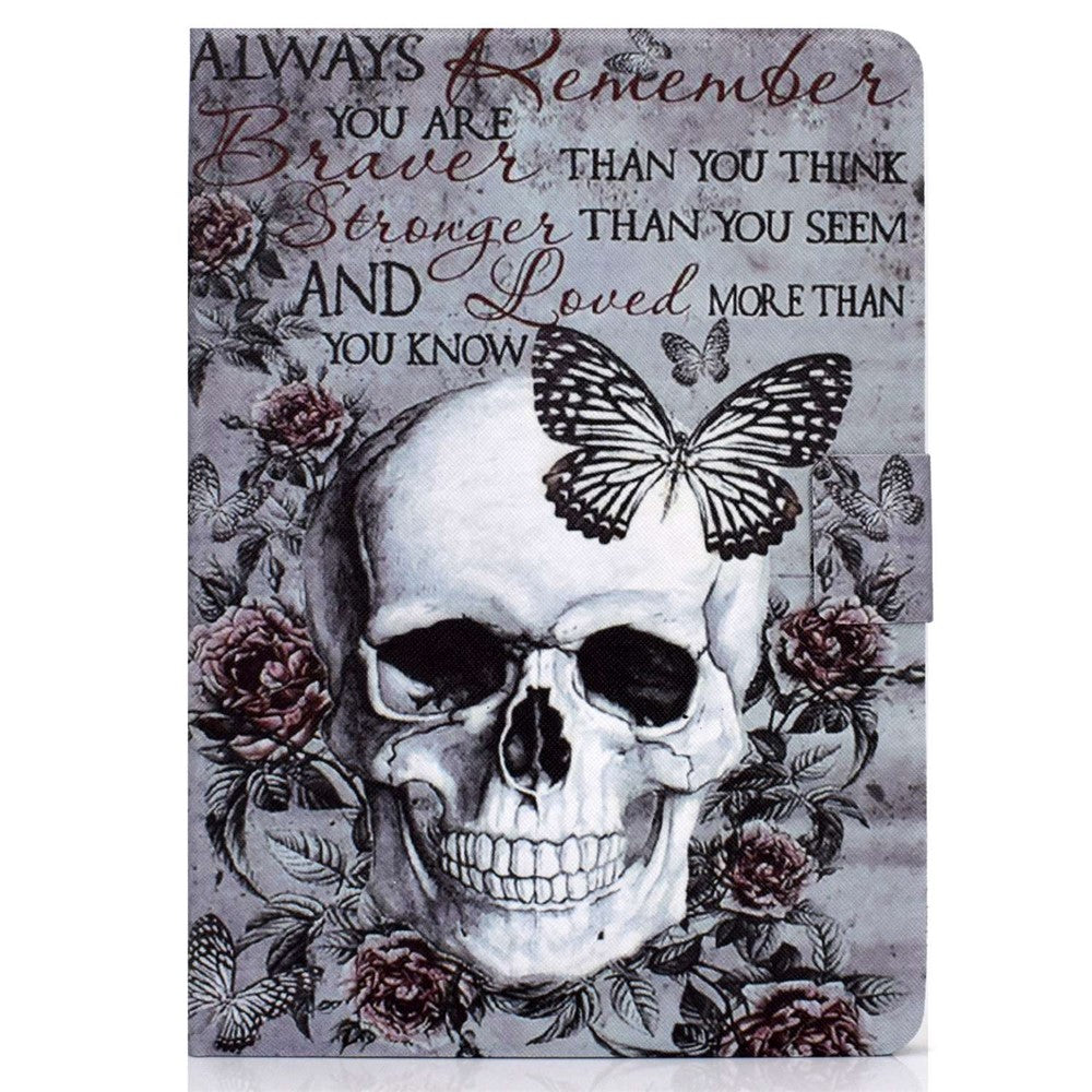For Amazon Kindle Paperwhite 5 (2021) Pattern Printing Tablet Case PU Leather Card Slots Stand Cover Magnetic Shell Cover