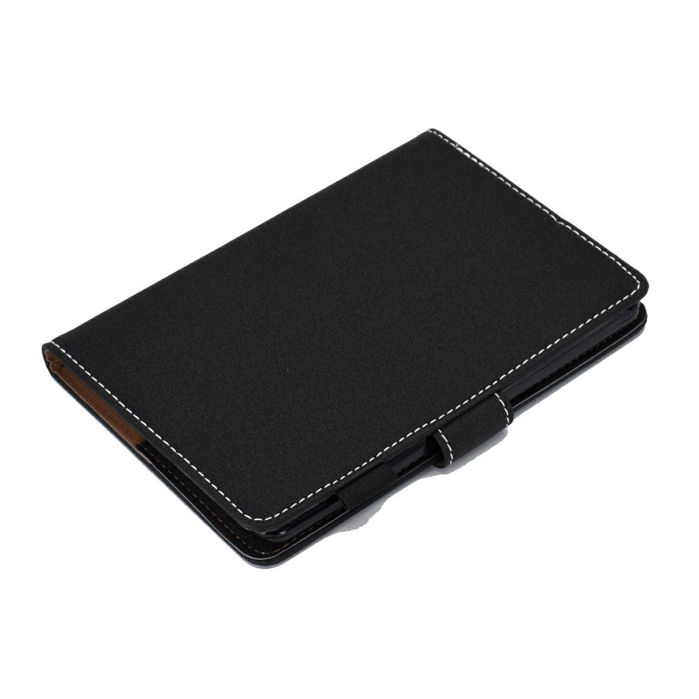 For Amazon Kindle Paperwhite 5 (2021) Solid Color Magnetic Clasp Stand Case PU Leather Shockproof Cover with Card Slots
