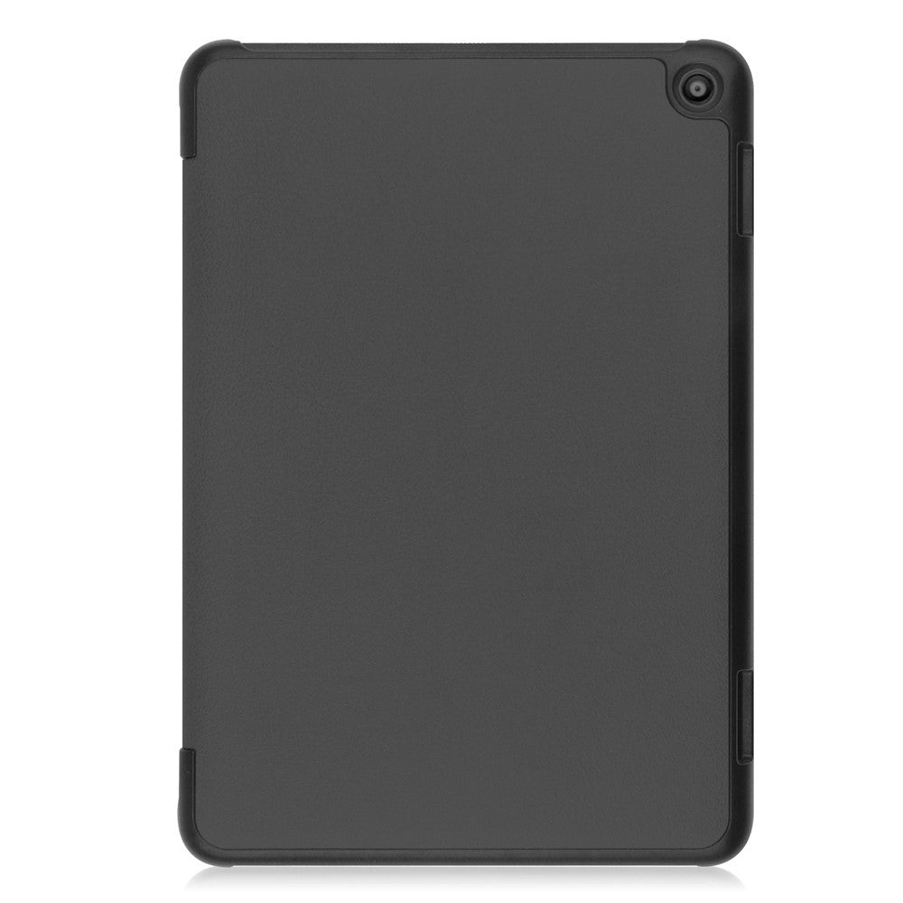 For Amazon Fire HD 8 (2022) PU Leather Tri-fold Stand Tablet Case Auto Wake / Sleep Full Protection Cover