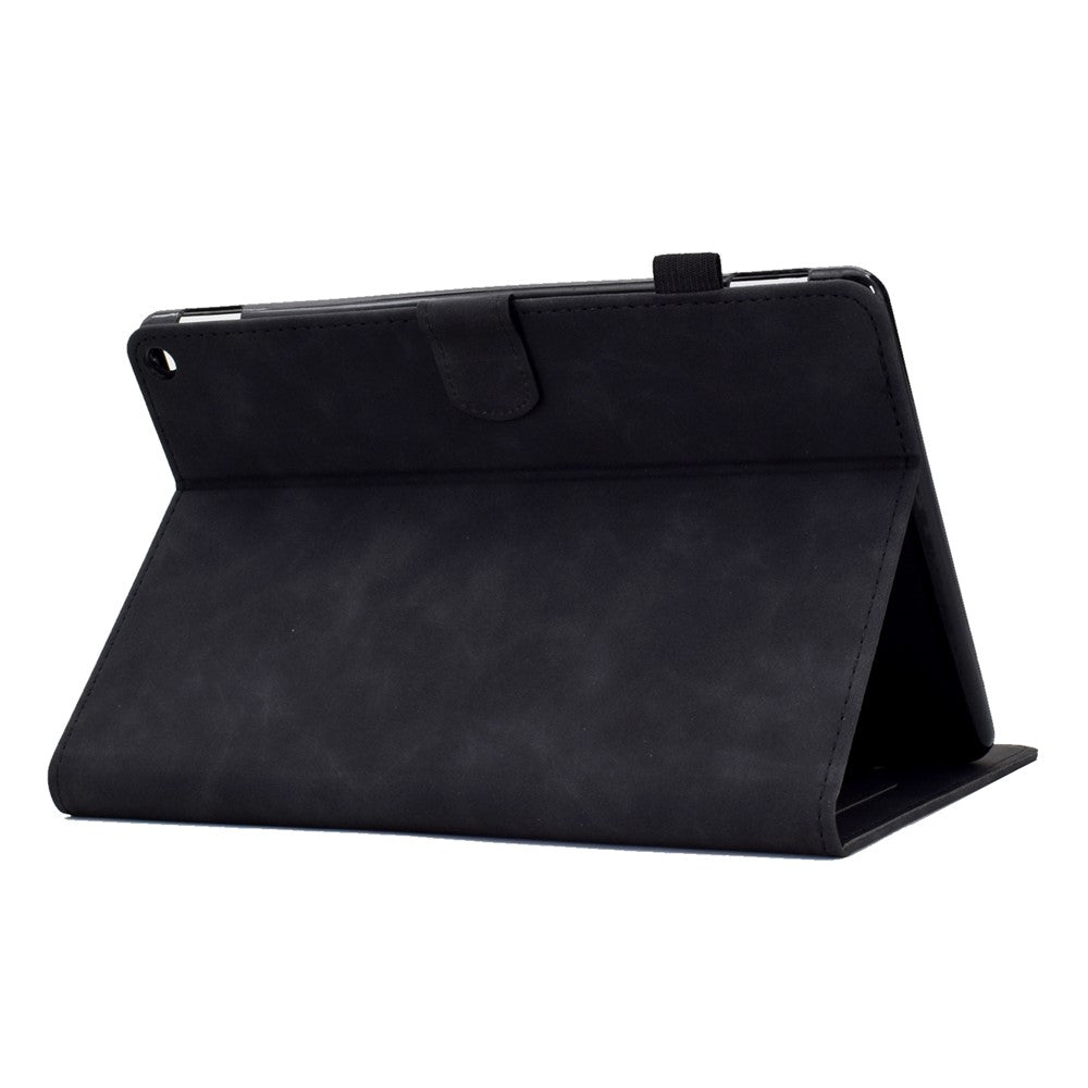 For Amazon Fire HD 8 (2022) / HD 8 Plus (2022) PU Leather Stand Function Card Slots Tablet Case Butterfly Flower Pattern Imprinted Auto Sleep / Wake Cover
