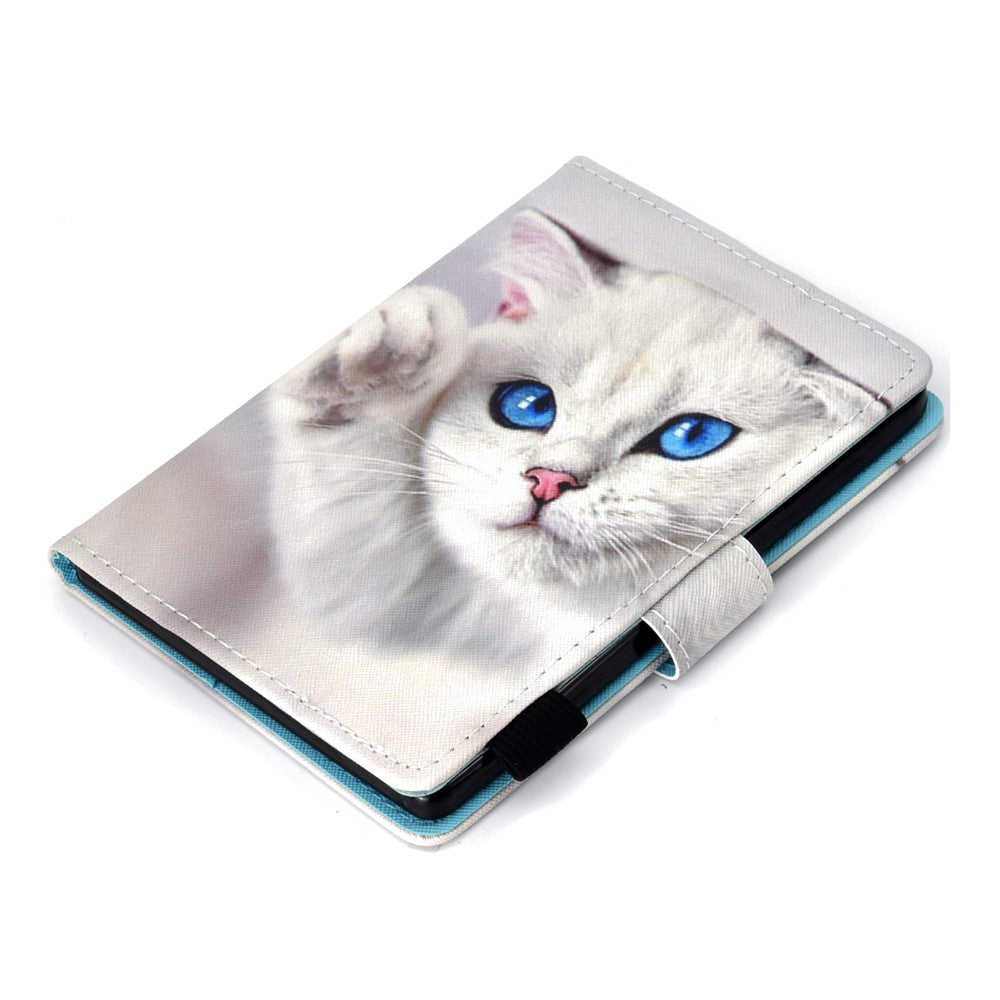For Amazon Kindle Youth Edition 2022 Folio Flip Tablet Stand Case Stitching Line PU Leather Card Holder Protective Cover