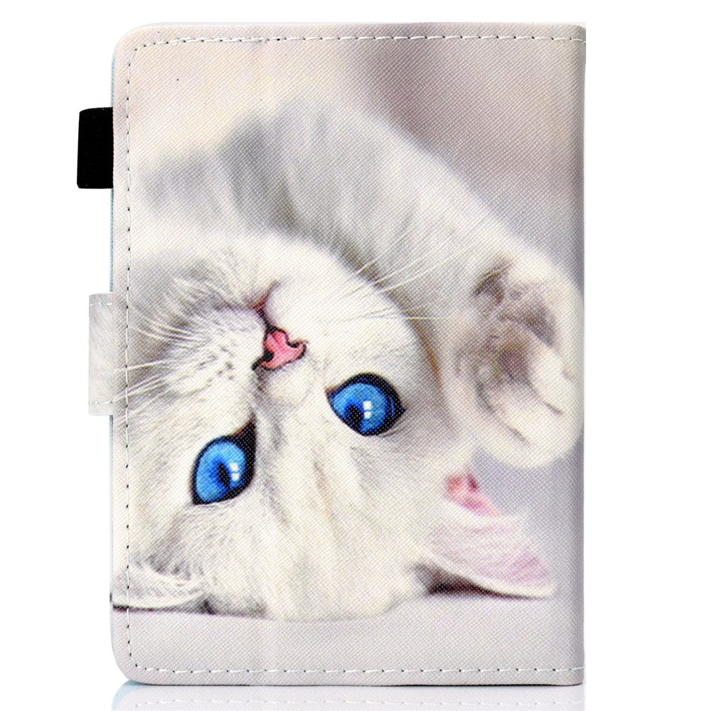 For Amazon Kindle Youth Edition 2022 Folio Flip Tablet Stand Case Stitching Line PU Leather Card Holder Protective Cover