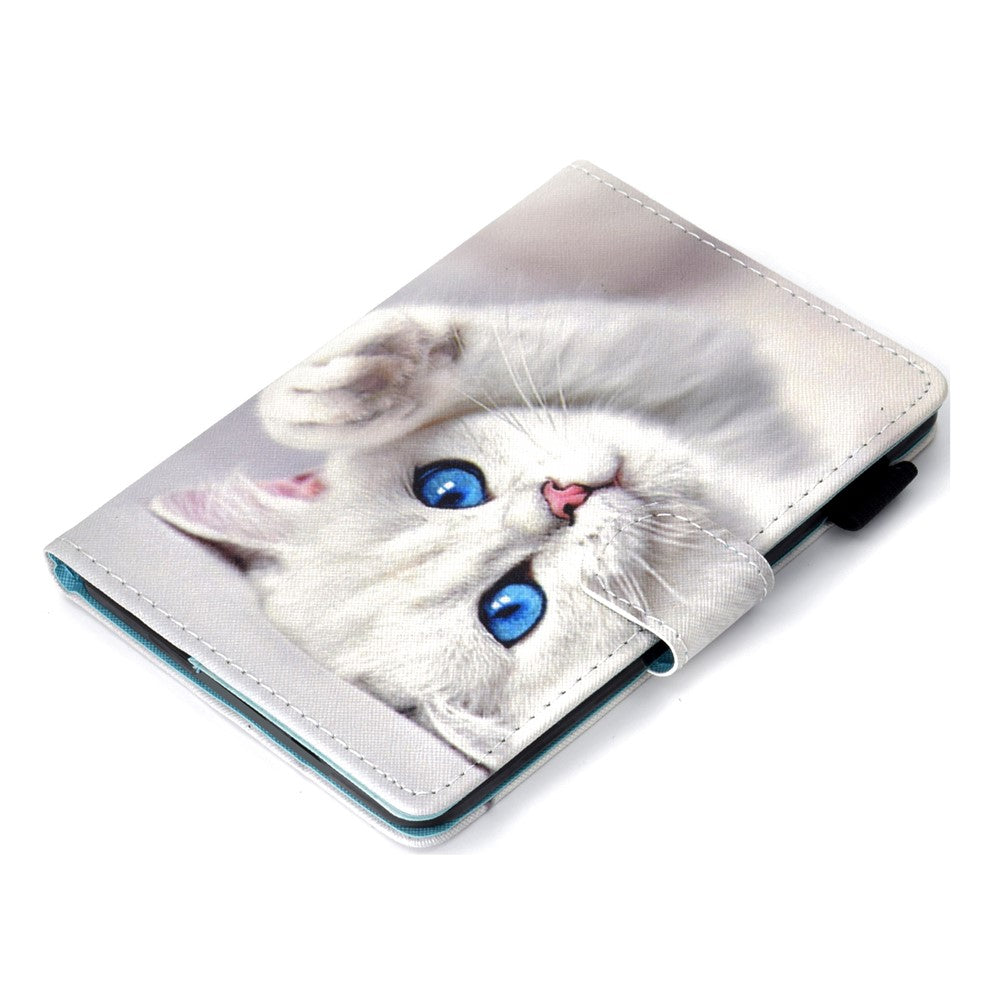 For Amazon Kindle Youth Edition 2022 Folio Flip Tablet Stand Case Stitching Line PU Leather Card Holder Protective Cover