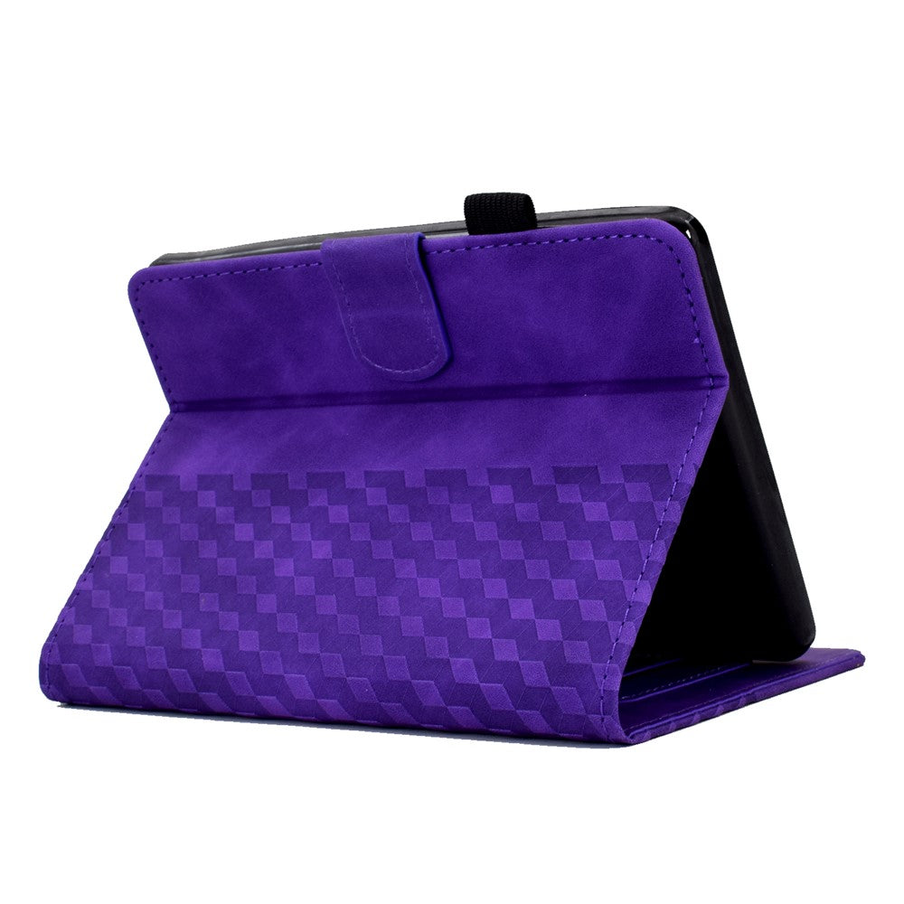 For Amazon Kindle Youth Edition 2022 PU Leather Folding Stand Cover Pattern Imprinted Card Holder Tablet Shell with Auto Wake / Sleep