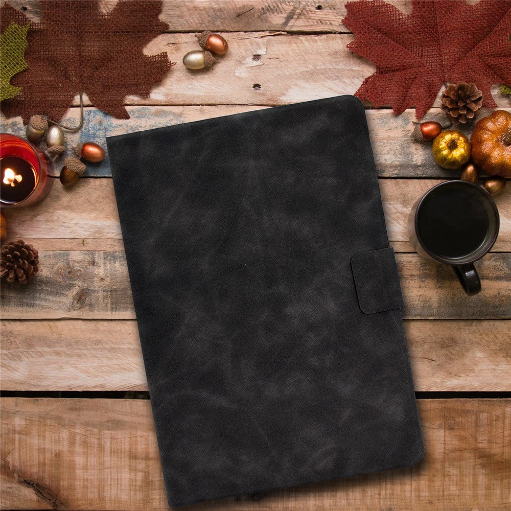 For Amazon Kindle Youth Edition 2022 Folio Stand PU Leather Cowhide Texture Tablet Case Card Holder Magnetic Cover
