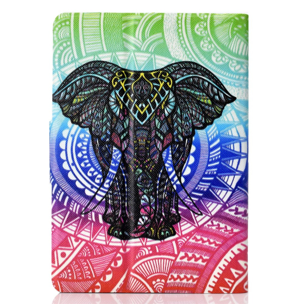 For Amazon Kindle Youth Edition 2022 Pattern Printing Flip Tablet Case PU Leather Card Holder Stand Magnetic Cover