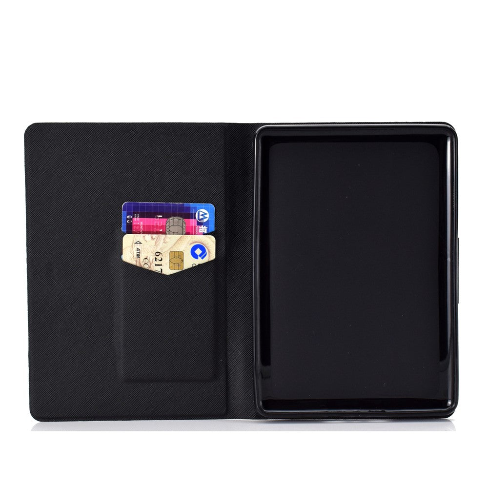 For Amazon Kindle Youth Edition 2022 Pattern Printing Flip Tablet Case PU Leather Card Holder Stand Magnetic Cover