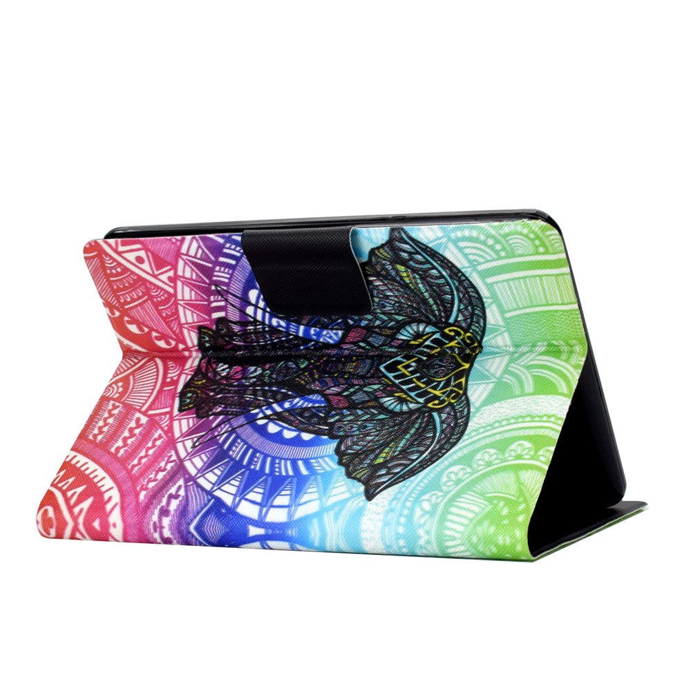 For Amazon Kindle Youth Edition 2022 Pattern Printing Flip Tablet Case PU Leather Card Holder Stand Magnetic Cover