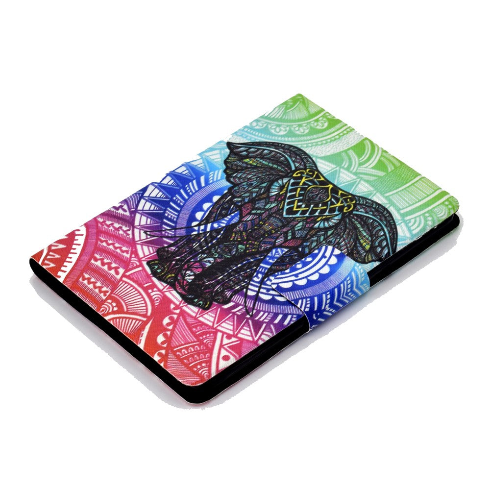 For Amazon Kindle Youth Edition 2022 Pattern Printing Flip Tablet Case PU Leather Card Holder Stand Magnetic Cover