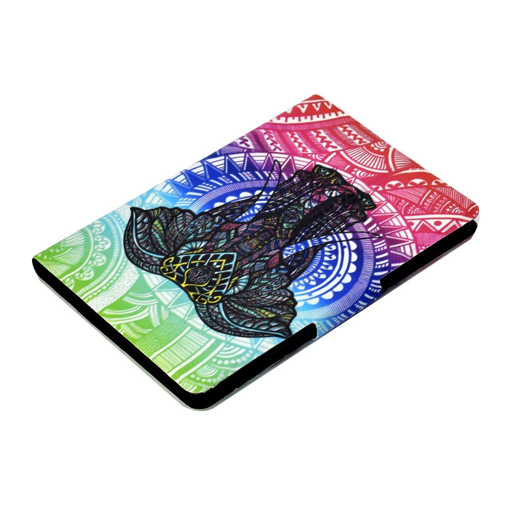 For Amazon Kindle Youth Edition 2022 Pattern Printing Flip Tablet Case PU Leather Card Holder Stand Magnetic Cover