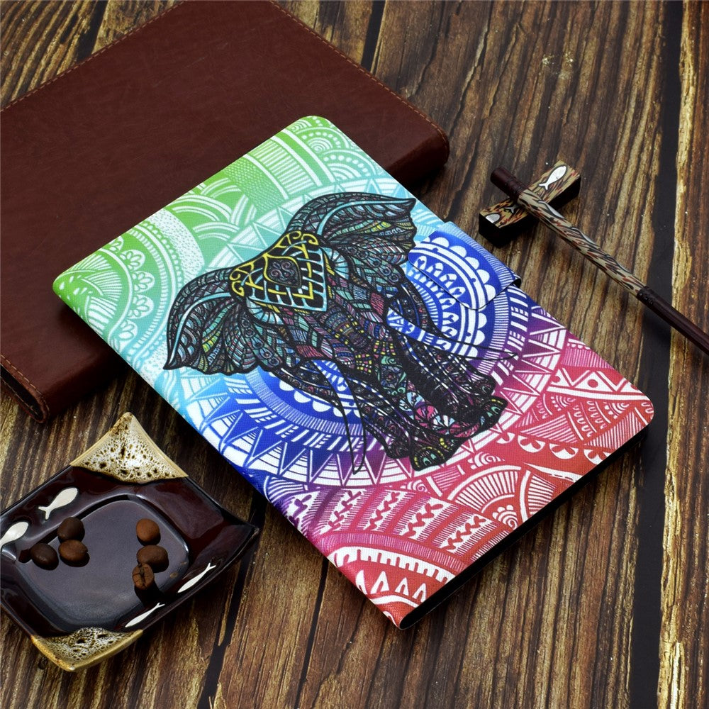 For Amazon Kindle Youth Edition 2022 Pattern Printing Flip Tablet Case PU Leather Card Holder Stand Magnetic Cover