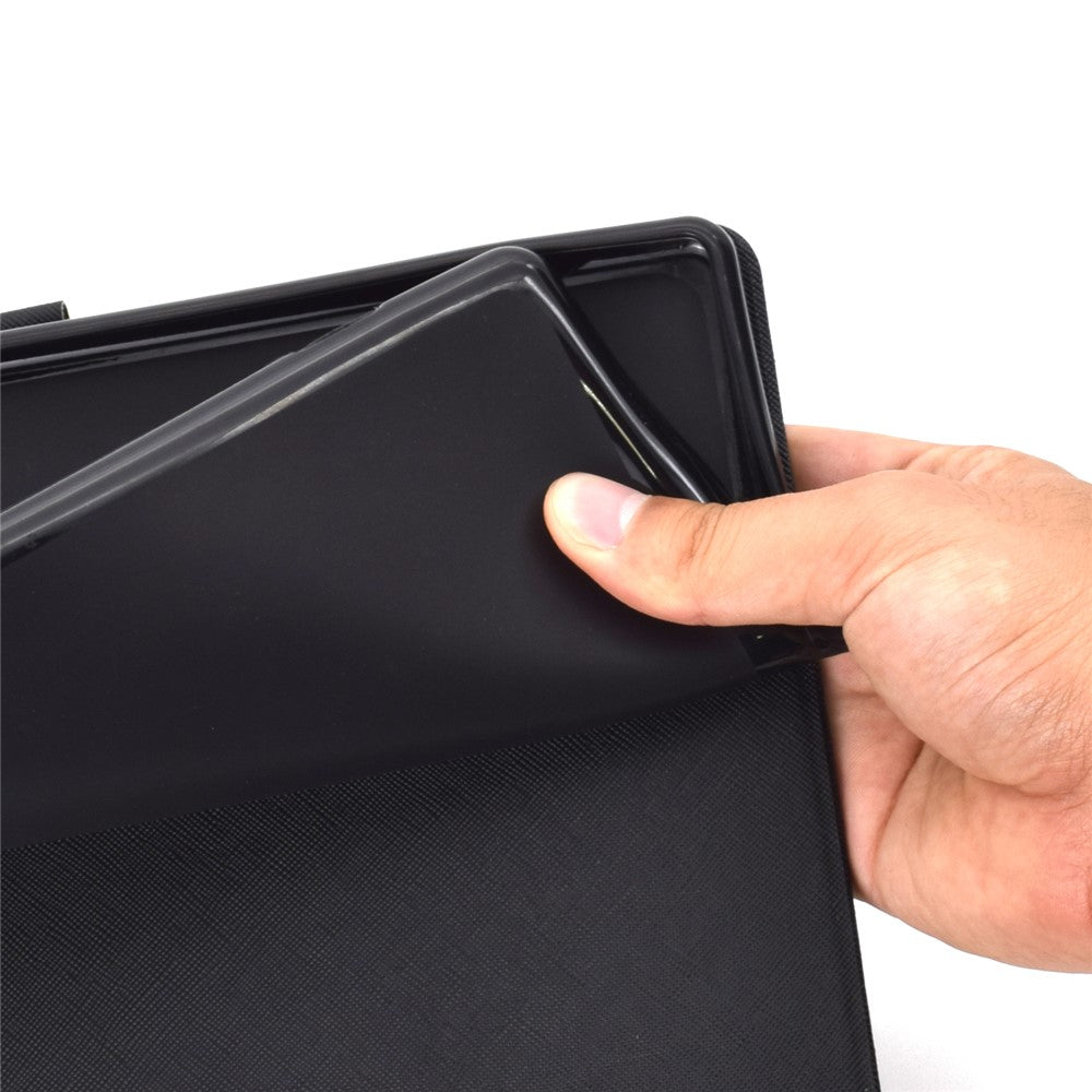 For Amazon Kindle Youth Edition 2022 Folio Flip PU Leather Cover Pattern Printing Card Holder Stand Protective Tablet Case