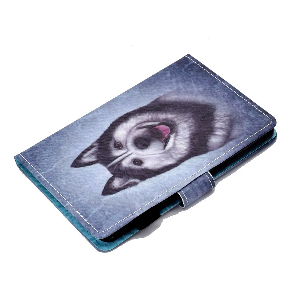 For Amazon Kindle Youth Edition 2022 Cover Stitching Line PU Leather Tablet Full Protection Case with Card Slots