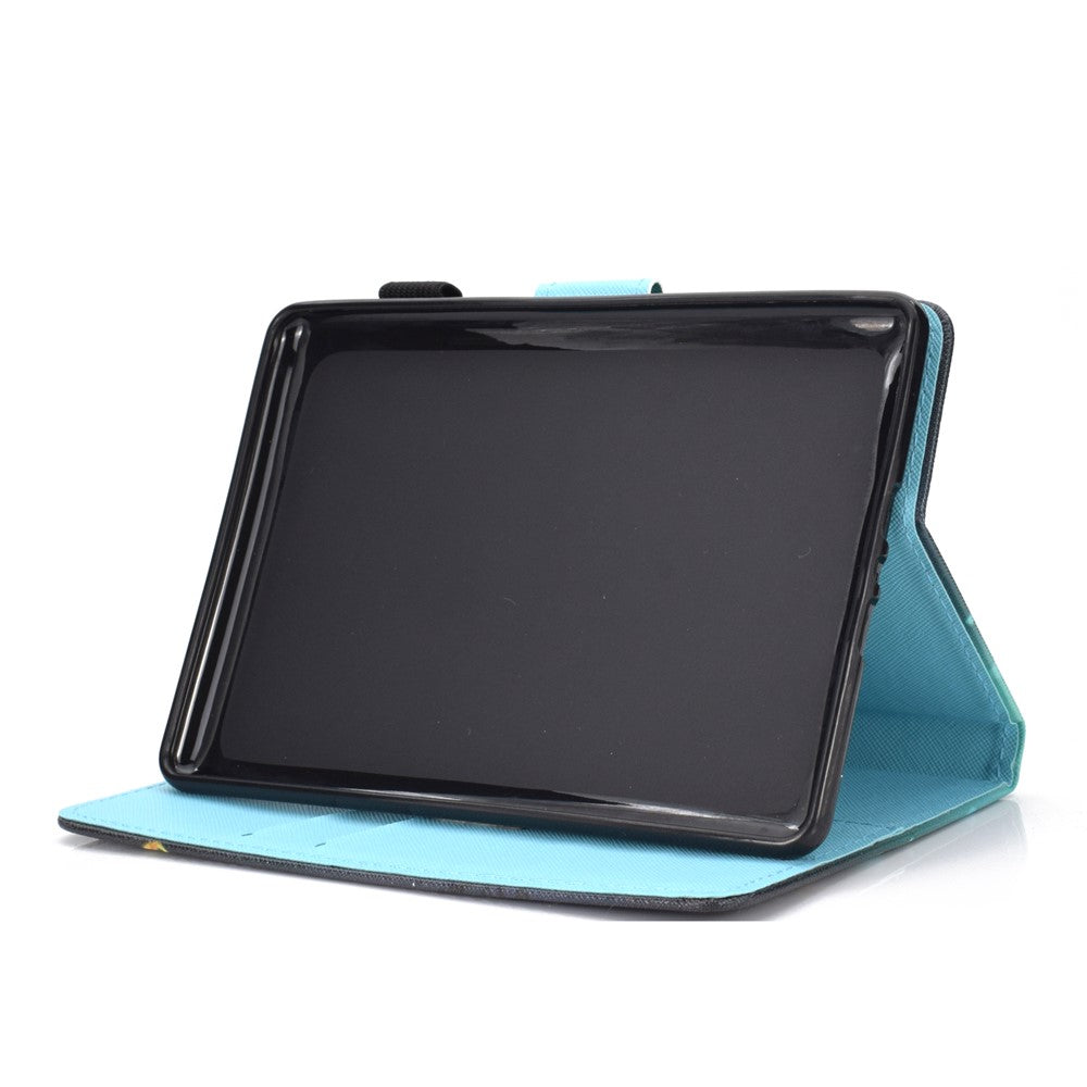 For Amazon Kindle Youth Edition 2022 Cover Stitching Line PU Leather Tablet Full Protection Case with Card Slots
