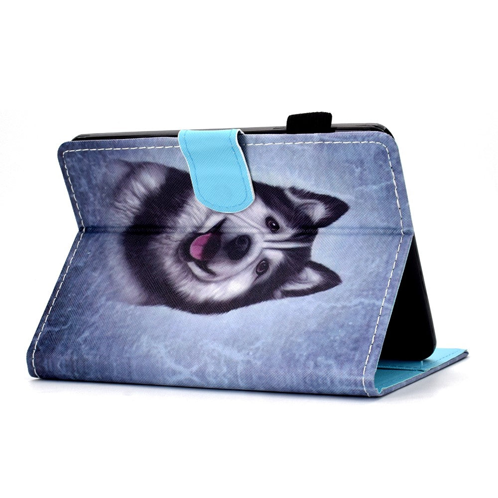 For Amazon Kindle Youth Edition 2022 Cover Stitching Line PU Leather Tablet Full Protection Case with Card Slots