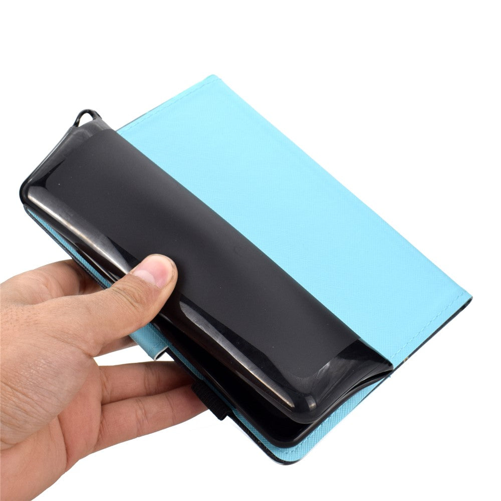For Amazon Kindle Youth Edition 2022 Cover Stitching Line PU Leather Tablet Full Protection Case with Card Slots
