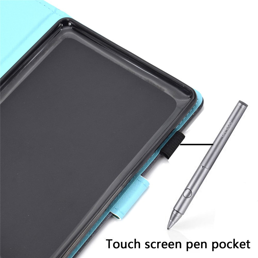 For Amazon Kindle Youth Edition 2022 Cover Stitching Line PU Leather Tablet Full Protection Case with Card Slots