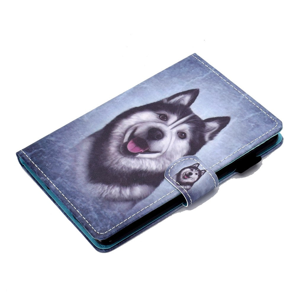 For Amazon Kindle Youth Edition 2022 Cover Stitching Line PU Leather Tablet Full Protection Case with Card Slots