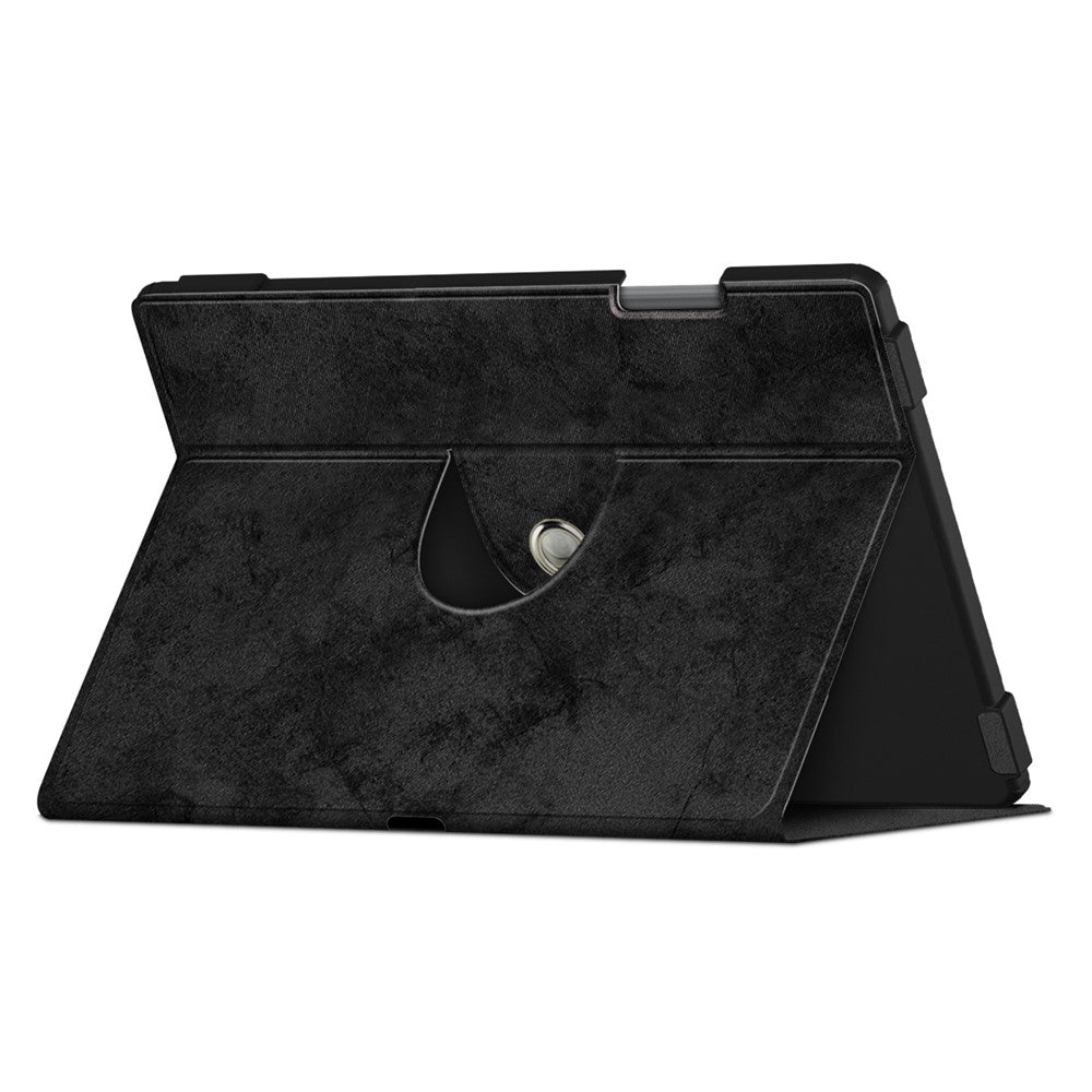 For Amazon Kindle Scribe (2024) / (2022) / Kindle Scribe Solid Color Tablet Case Textured Surface Anti-Scratch Magnetic Absorption Tablet Cover with 360-degree Rotary Kickstand