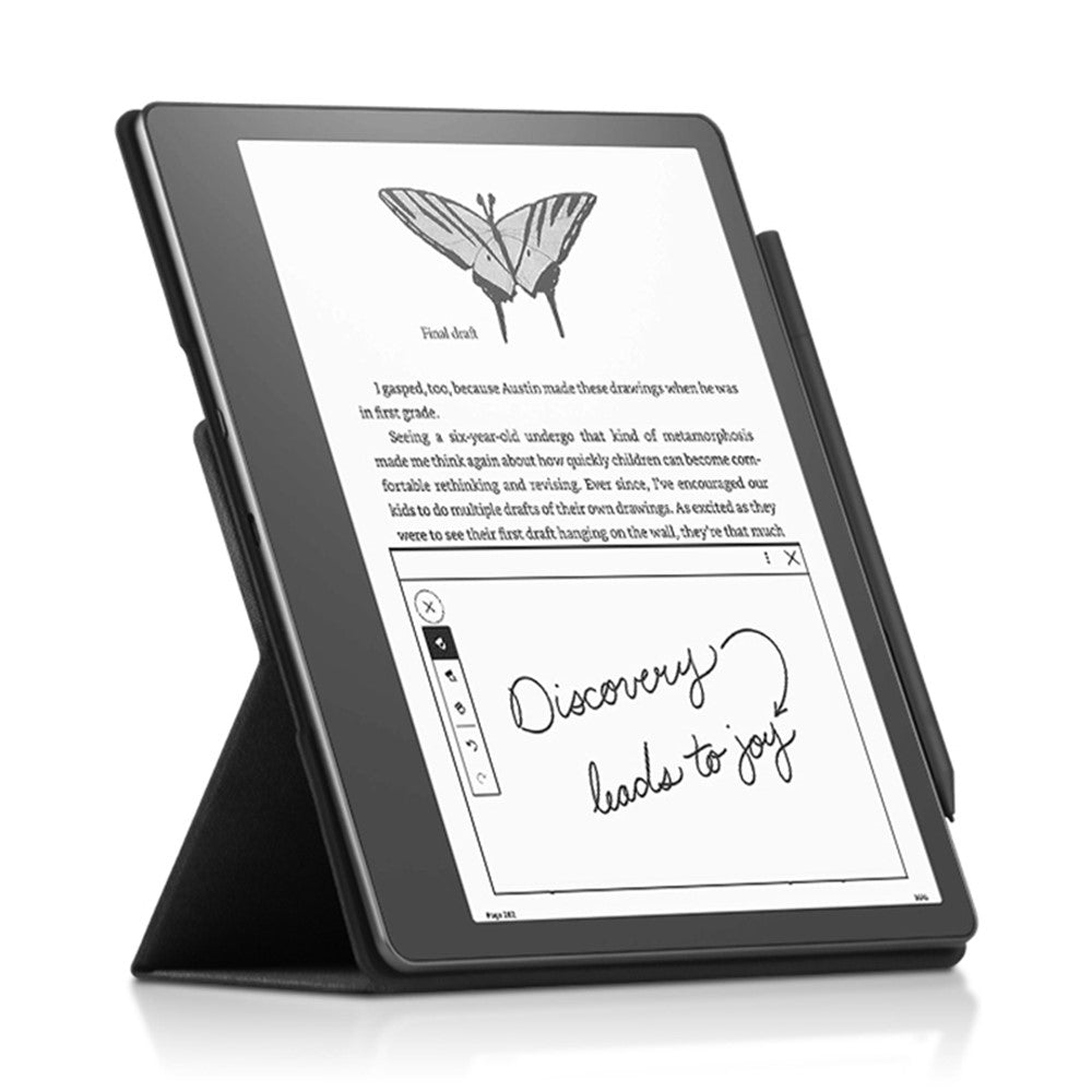 For Amazon Kindle Scribe Magnetic E-reader Case PU Leather Stand Protective Cover
