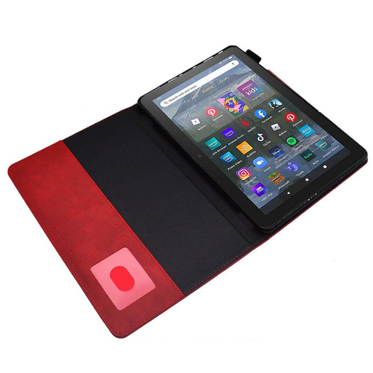 For Amazon Fire HD 8 (2020) / (2022) / 8 Plus (2022) / (2020) Leather Tablet Case Wallet Stand Slim Tablet Cover