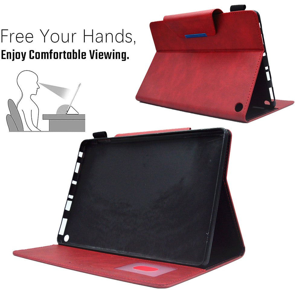 For Amazon Fire HD 8 (2020) / (2022) / 8 Plus (2022) / (2020) Leather Tablet Case Wallet Stand Slim Tablet Cover