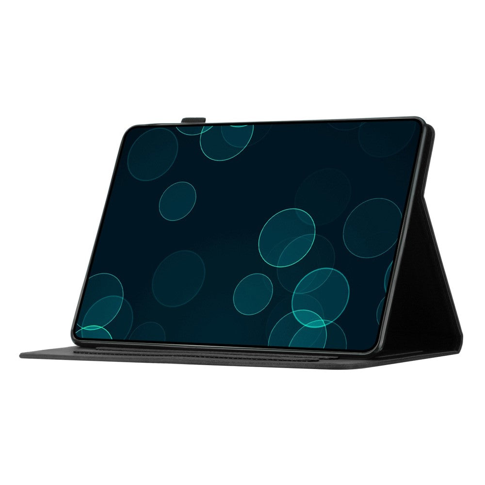 Imprinted Pattern Flip Cover for Amazon Fire HD 8 Plus (2022) / Fire HD 8 (2022) PU Leather Card Slot Tablet Case