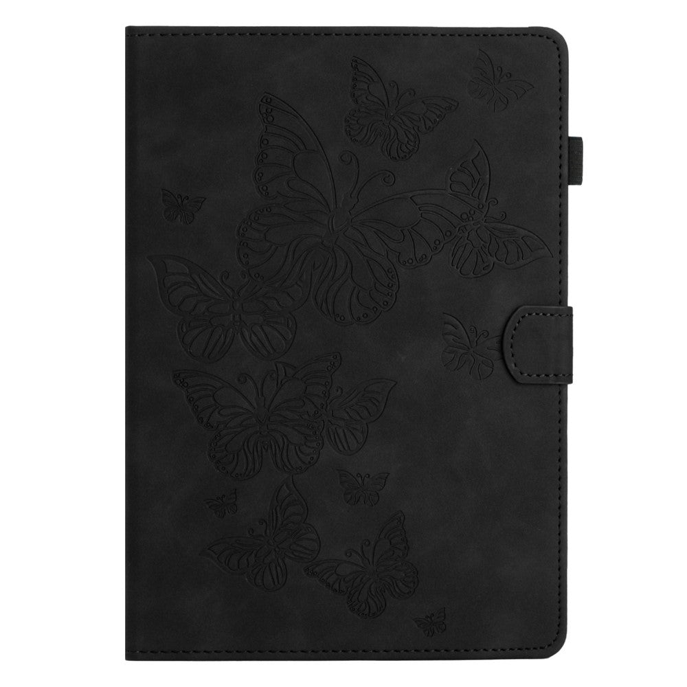 Imprinted Pattern Flip Cover for Amazon Fire HD 8 Plus (2022) / Fire HD 8 (2022) PU Leather Card Slot Tablet Case