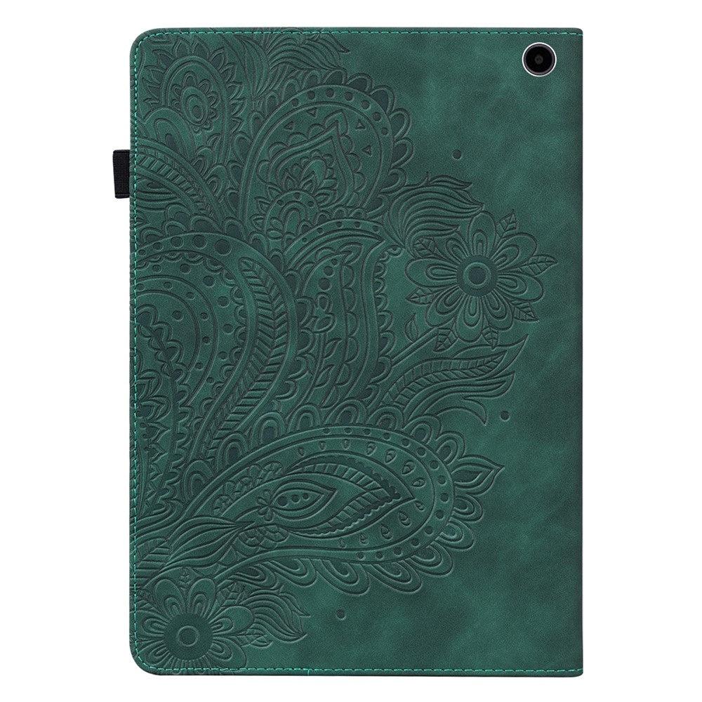 For Amazon Fire Max 11 PU Leather Tablet Case Card Holder Pattern Imprinted Stand Protective Cover