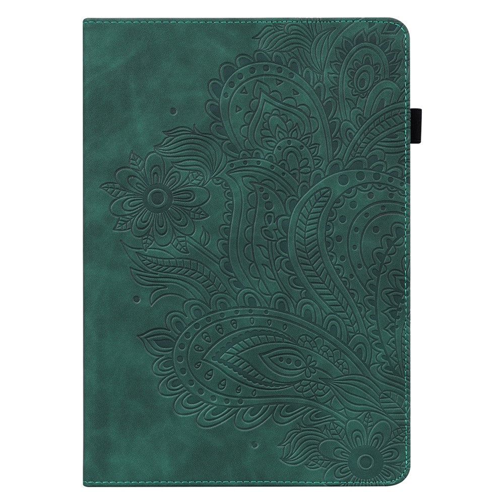 For Amazon Fire Max 11 PU Leather Tablet Case Card Holder Pattern Imprinted Stand Protective Cover