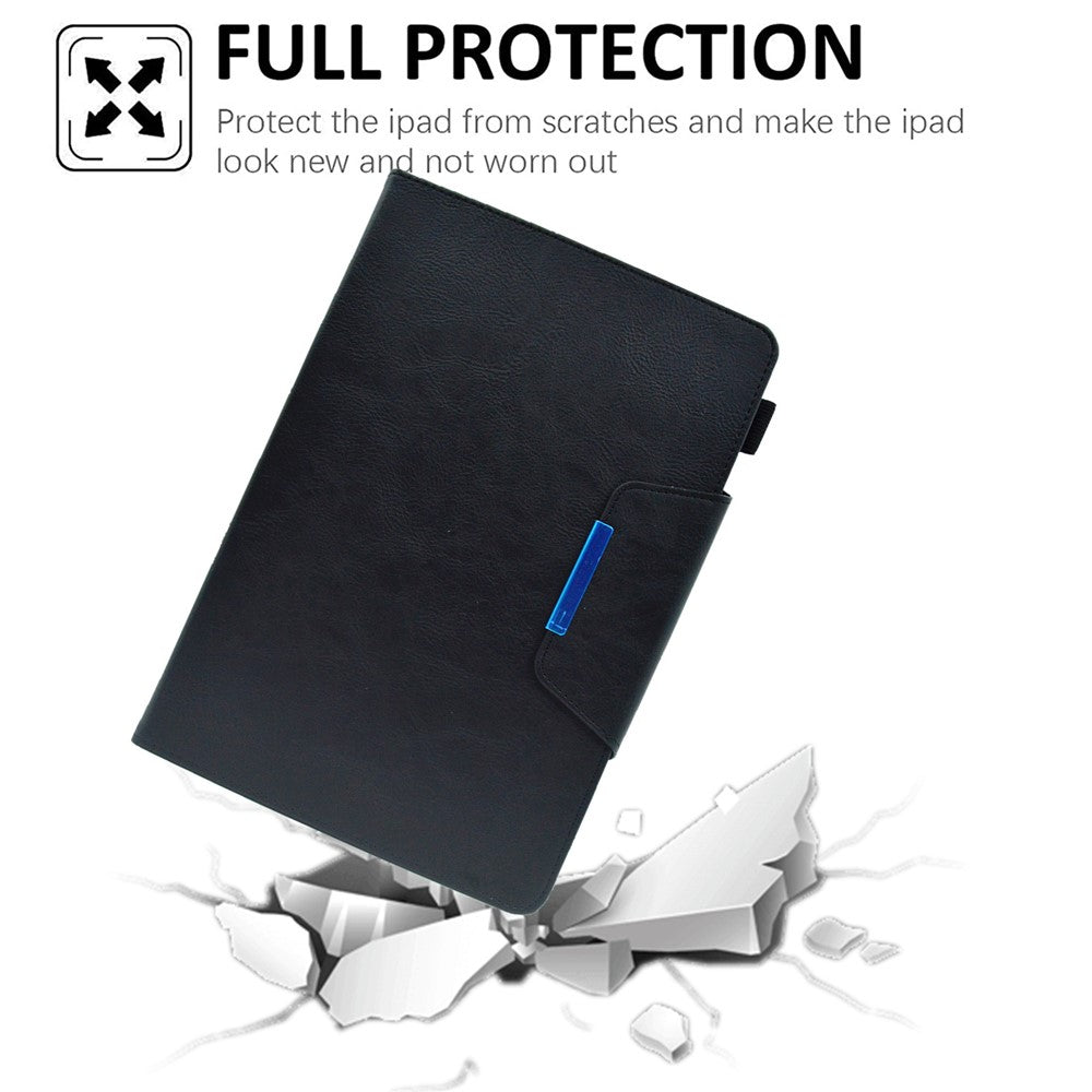 Tablet Case for Amazon Fire Max 11 , Card Holder Cowhide Texture PU Leather Stand Cover