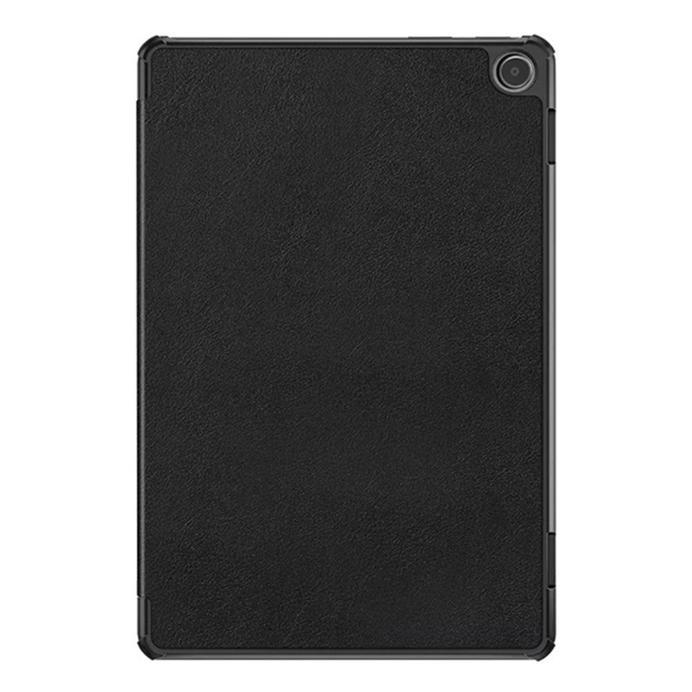 For Amazon Fire Max 11 Tri-fold Stand Tablet Case PU Leather Auto Wake / Sleep Full Body Protection Cover
