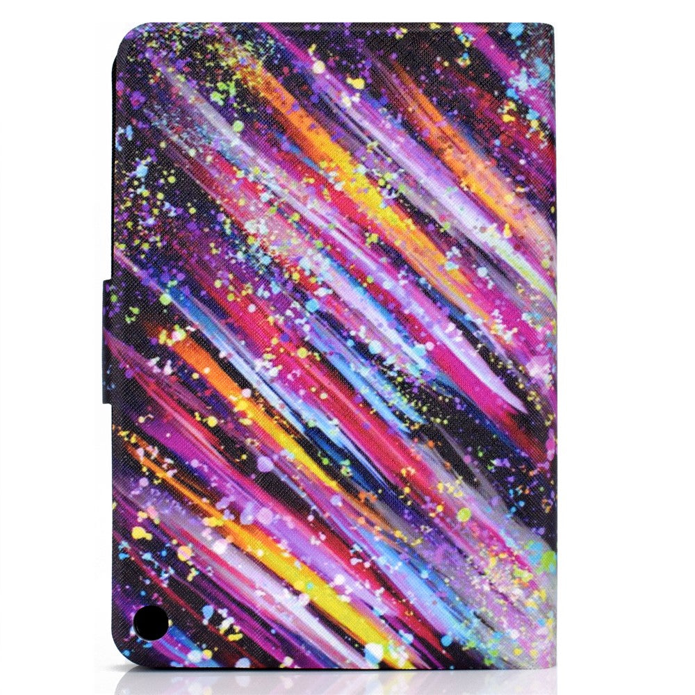 A1 Shockproof Case for Amazon Fire Max 11 PU Leather Cover Pattern Printed Tablet Stand Case with Card Slots