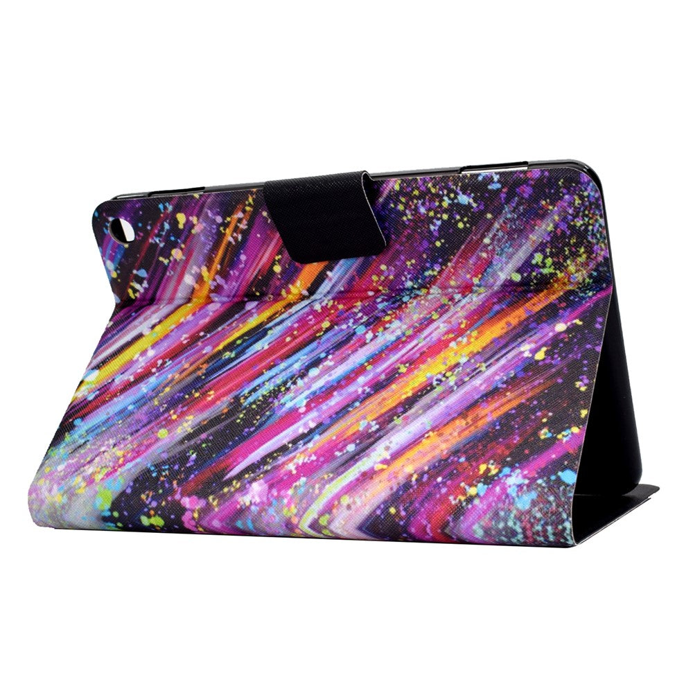 A1 Shockproof Case for Amazon Fire Max 11 PU Leather Cover Pattern Printed Tablet Stand Case with Card Slots