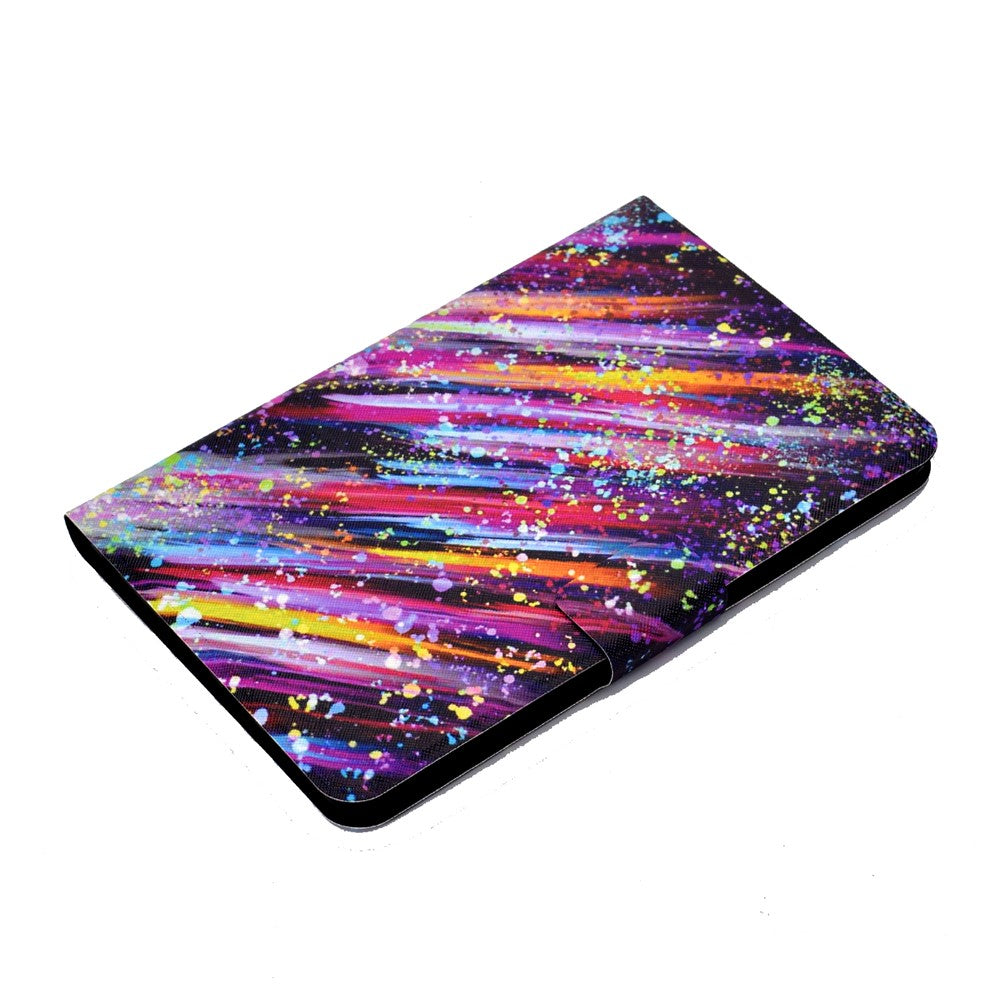 A1 Shockproof Case for Amazon Fire Max 11 PU Leather Cover Pattern Printed Tablet Stand Case with Card Slots