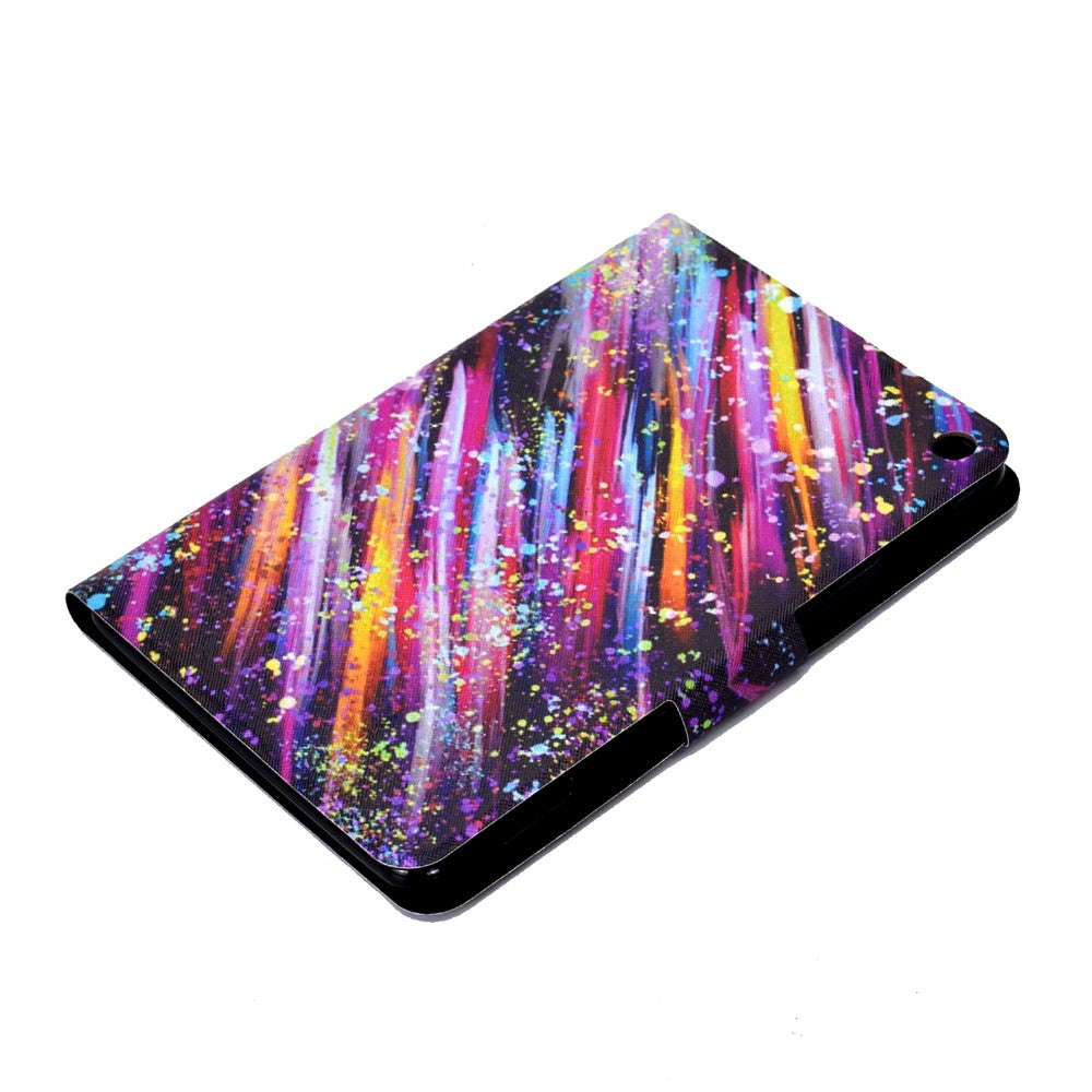 A1 Shockproof Case for Amazon Fire Max 11 PU Leather Cover Pattern Printed Tablet Stand Case with Card Slots