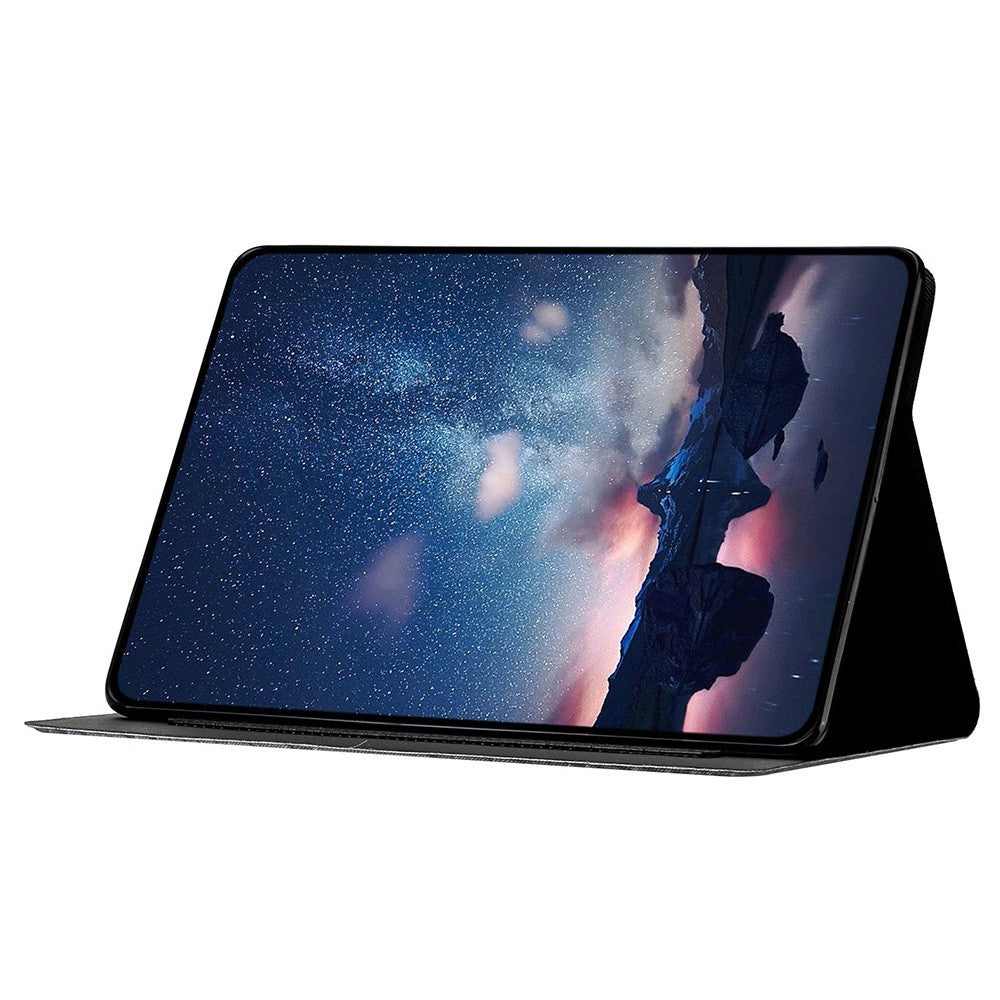 For Amazon Fire Max 11 Smart Tablet Case PU Leather Pattern Printing Stand Cover with Card Holder