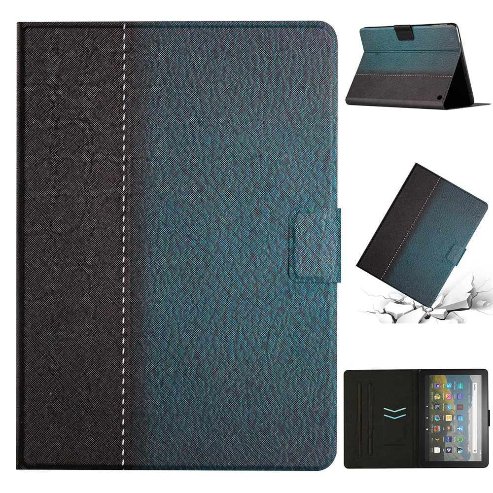 For Amazon Fire Max 11 Smart Tablet Case PU Leather Pattern Printing Stand Cover with Card Holder