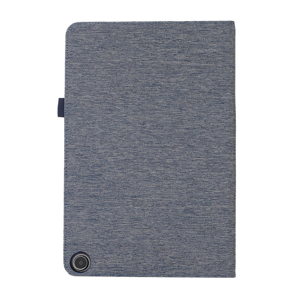 For Amazon Fire Max 11 Stand Tablet Case Cloth Texture PU Leather Smart Cover with Card Holder