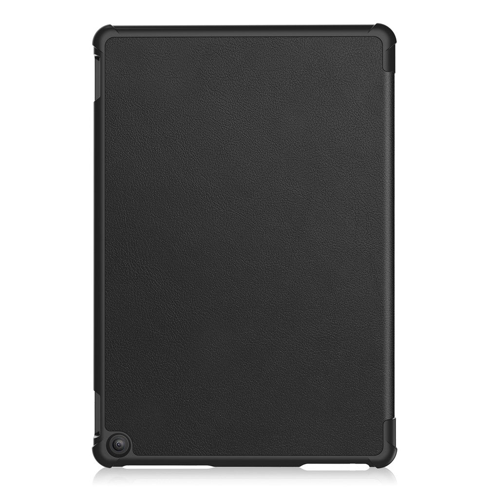 For Amazon Fire HD 10 (2023) Smart Tablet Case Tri-Fold Stand PU Leather Full Body Protective Cover