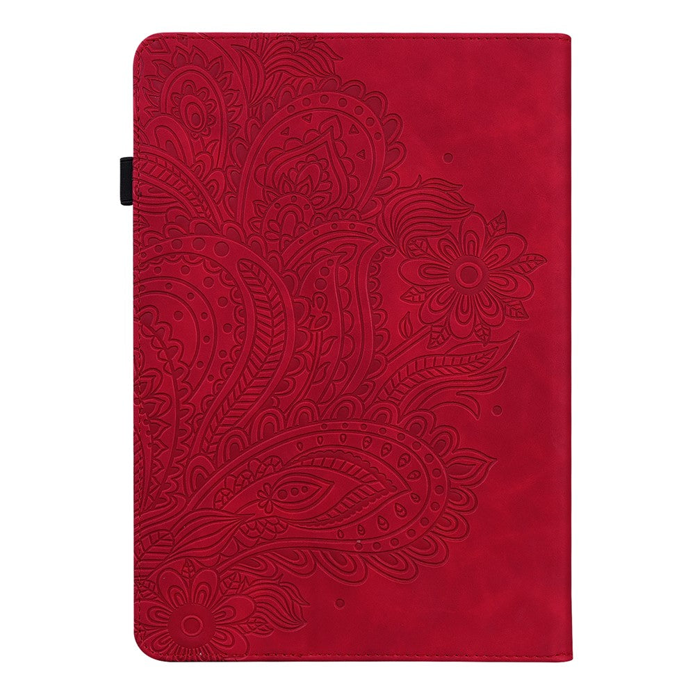 For Amazon Kindle Paperwhite 6 (2022) PU Leather E-Reader Case Pattern Imprinted Card Holder Stand Cover