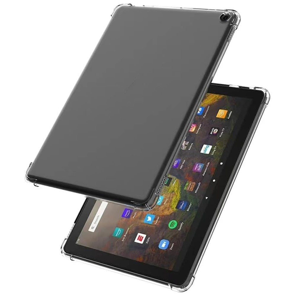 For Amazon Fire HD 10 (2023) Clear Case Reinforced Corners TPU Tablet Cover