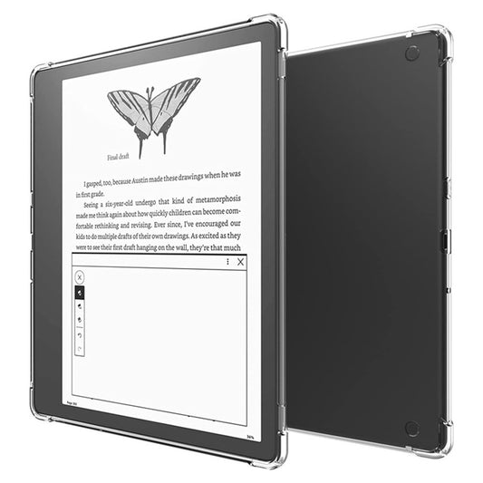 For Amazon Kindle Scribe TPU Case Anti-drop E-reader Transparent Cover